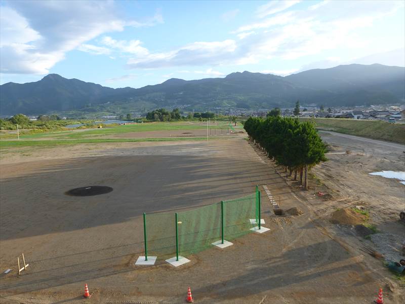 千曲川河川敷グラウンド
